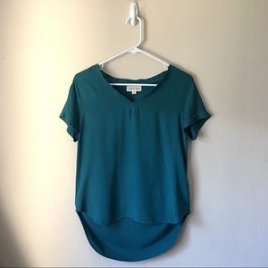 Anthropologie Cloth & Stone high low tee